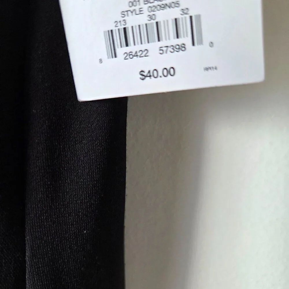 NWT NINE WEST BLACK WRAP / TIE STYLE MIDI SKIRT SIZE XL - Picture 13 of 16